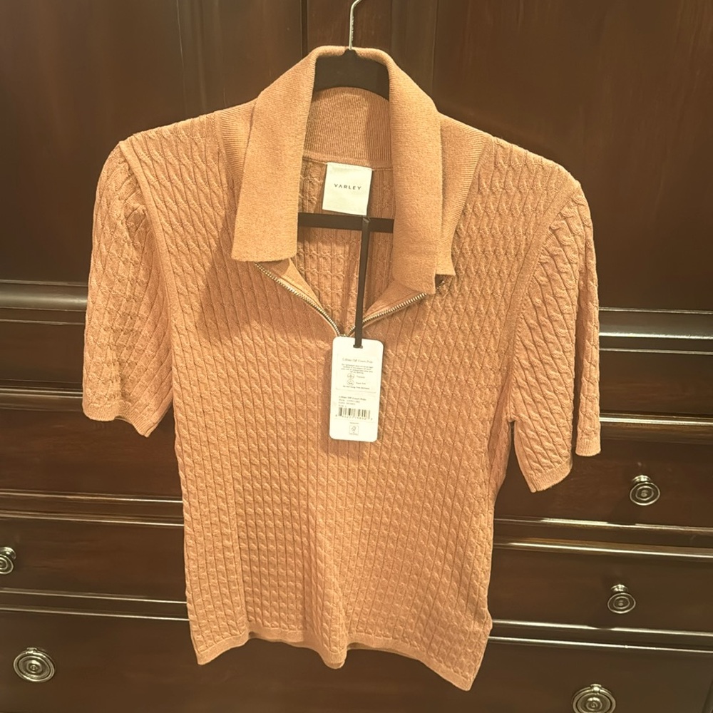 Varley NWT. Lillian Off Court Polo